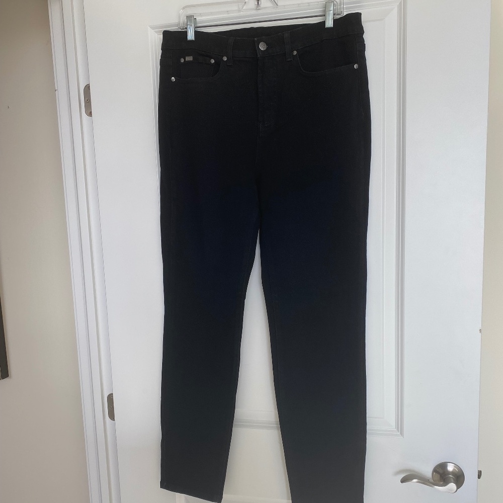 DG2 by Diane Gillman black jeans size 12, new with tags, never worn
